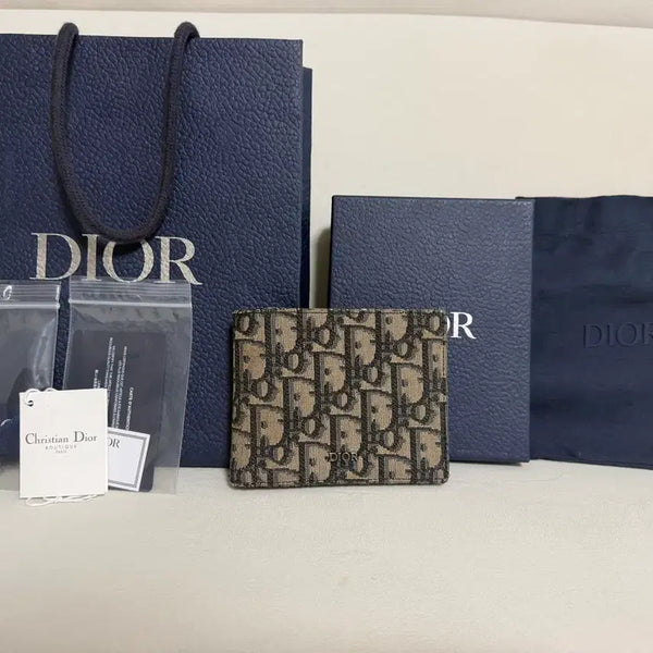 [BUNJANG] Dior Oblique Bifold Wallet / 디올 오블리크 반지갑