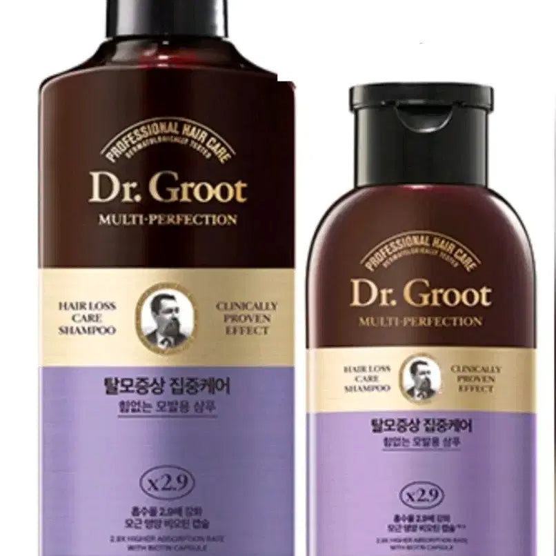[BUNJANG] Dr. Groot Multi-Perfection Intensive Hair Loss Care Shampoo / 닥터그루트 멀티퍼펙션 탈모증상 집중케어 샴푸 무료배송