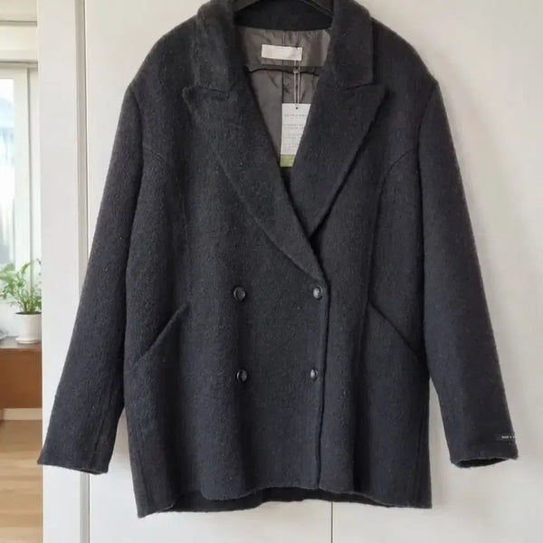 [BUNJANG] Julog Okubel Handmade Belted Jacket Black / (새상품) 쥴로그 오쿠벨 핸드메이드 벨트자켓 블랙