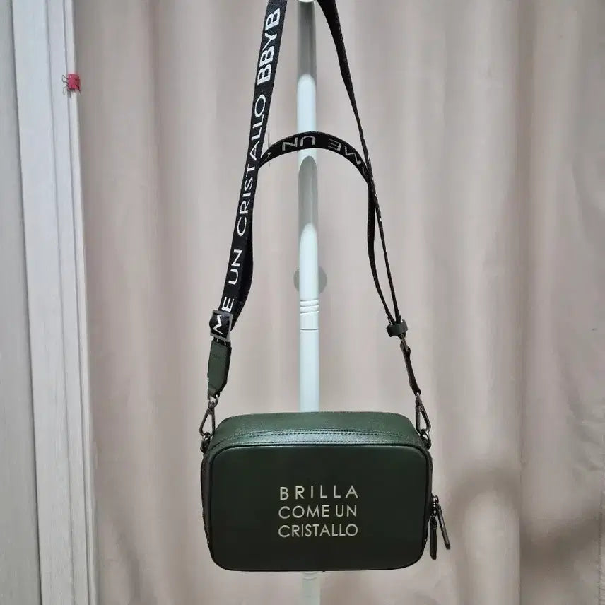 [BUNJANG] BBYB Brilla Kristallo Camera Bag Green / BBYB 브릴라 크리스탈로 카메라백 그린.새상품