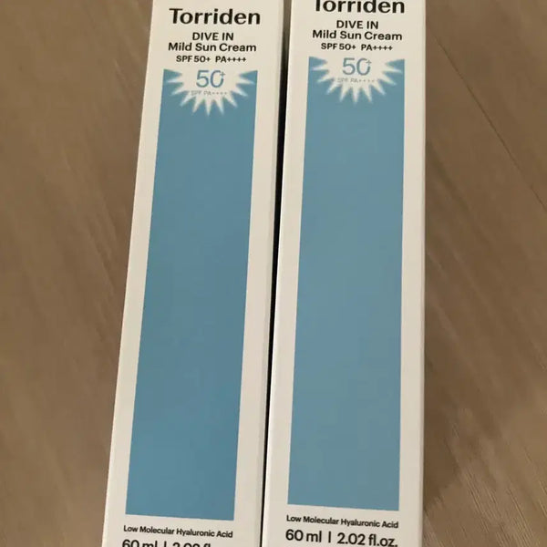 [BUNJANG] Torriden Mild Sunscreen (Mineral) - 2 Pack / 무배)토리든 무기자차 마일드 선크림 2개
