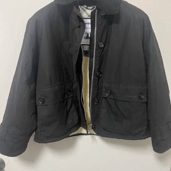 [BUNJANG] Barbour x Alexa Chung Collaboration Short Wax Jacket / 바버 x 알렉사청 콜라보 숏 블래어 왁스 자켓