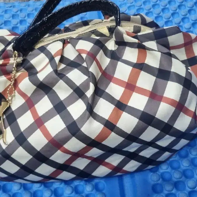 [BUNJANG] Daks Hover Bag Check Tote Bag / 닥스 호버백 체크 토드백