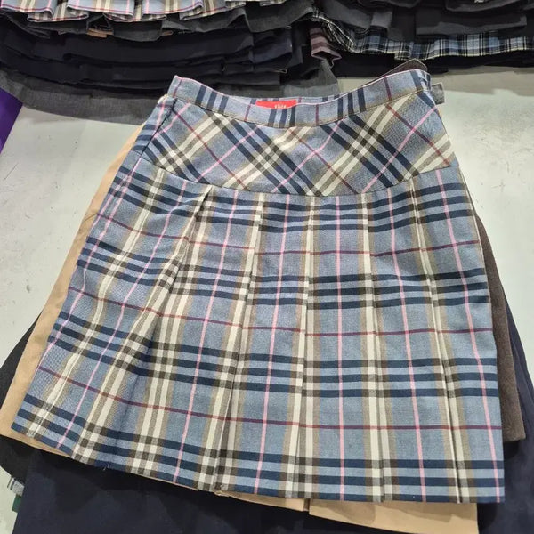 [BUNJANG] Used School Skirts (Size 74 and below) - 20 pcs (B-Grade) / 중고 교복치마 사이즈 74이하 20장. B급치마