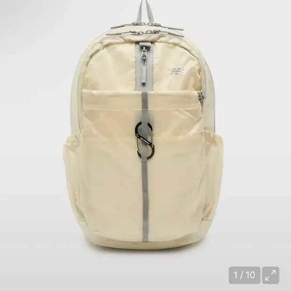 [BUNJANG] New Balance Light Backpack V2 Cream / 뉴발란스 백팩