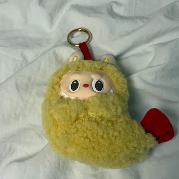 [BUNJANG] Labubu Shrimp Tempura Keychain / 라부부 새우튀김 키링