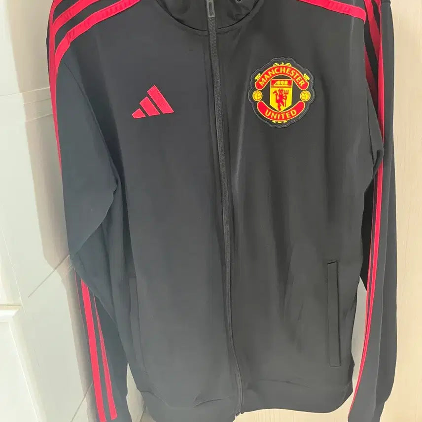 [BUNJANG] Adidas Manchester United Track Top / 아디다스 맨체스터 유나이티드 트랙탑 검빨