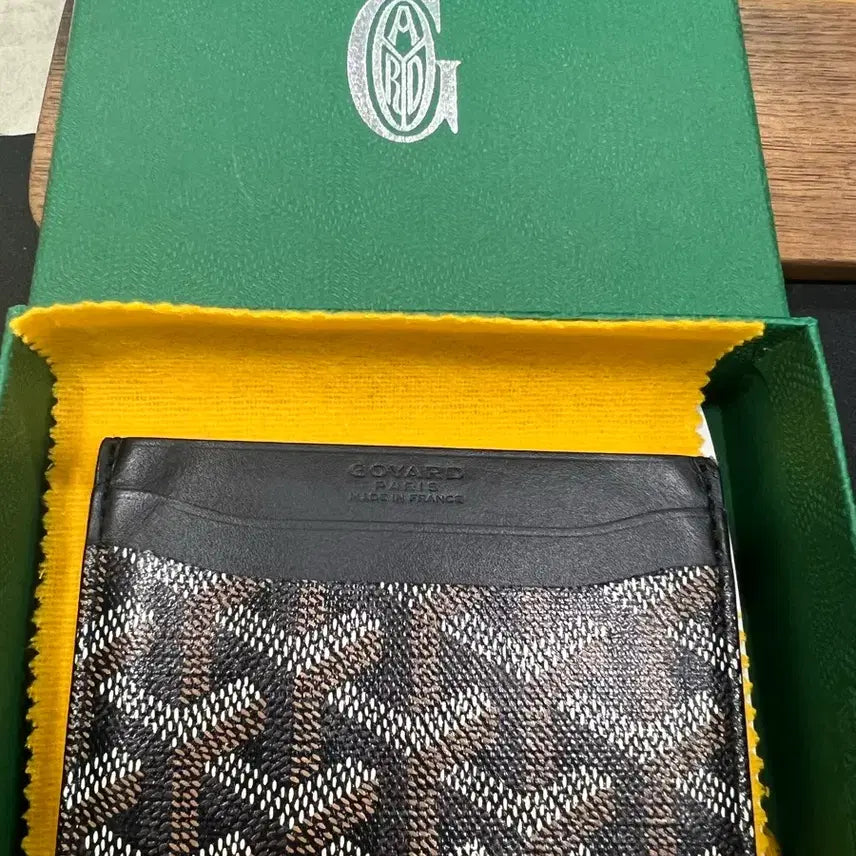 [BUNJANG] Goyard Saint Pierre Card Wallet Black / 고야드 생쉴피스 카드지갑 블랙(정품)