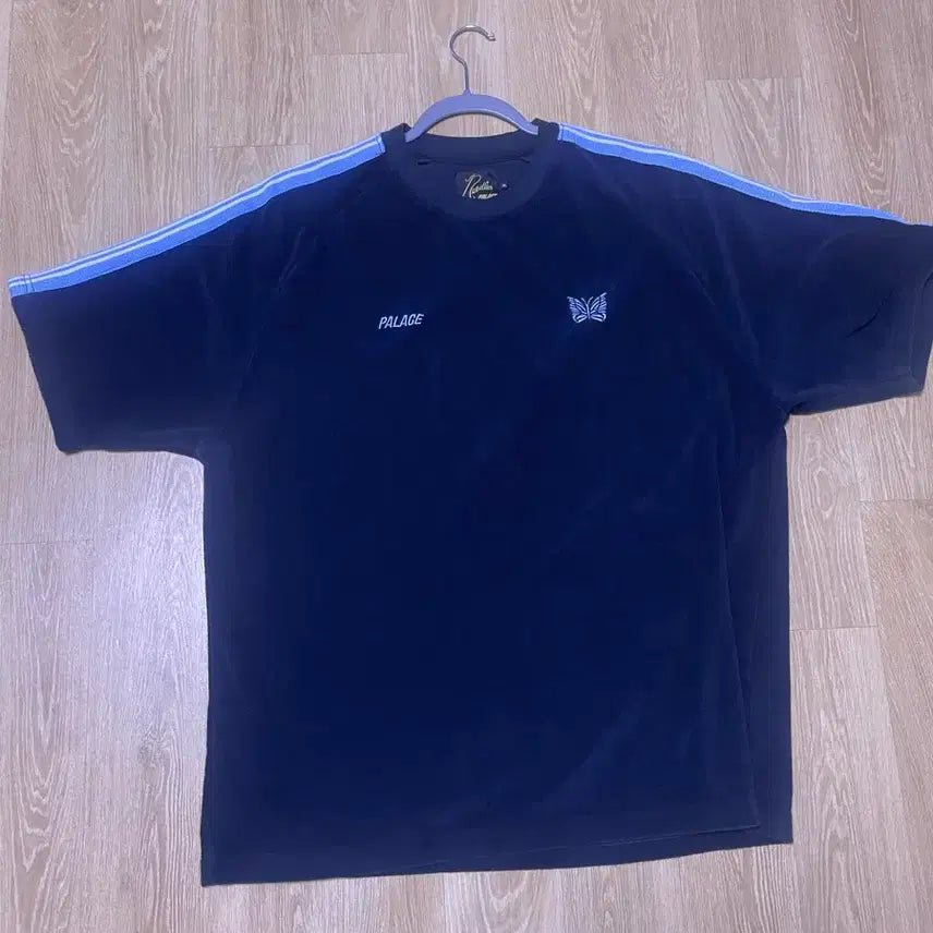[BUNJANG] Palace x Needles Navy Shirt / 팔라스 X 니들스 네이비 셔츠