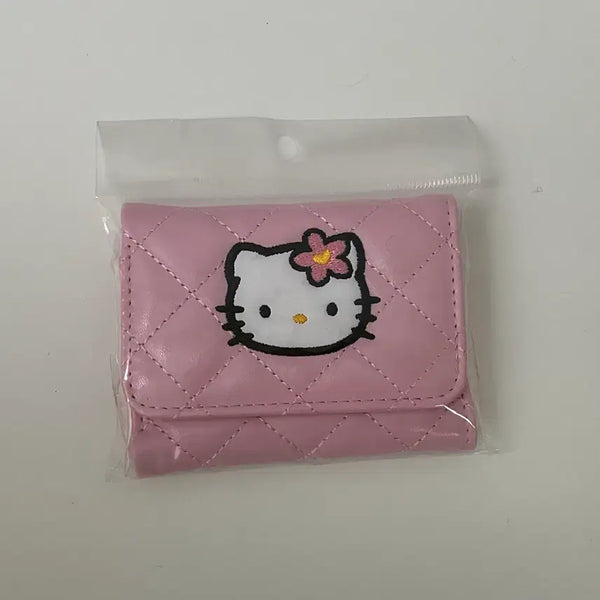 [BUNJANG] Hello Kitty 50th Anniversary Quilting Wallet / 헬로키티 문방구 50주년 퀄팅 지갑