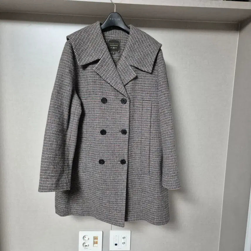 [BUNJANG] Thursday Island Sailor Collar Half Coat / 66)써스데이아일랜드 세일러카라 하프코트