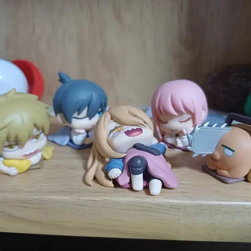[BUNJANG] Chainsaw Man Sleeping Figure Bundle Set / 체인소맨 잠자는 피규어 일괄