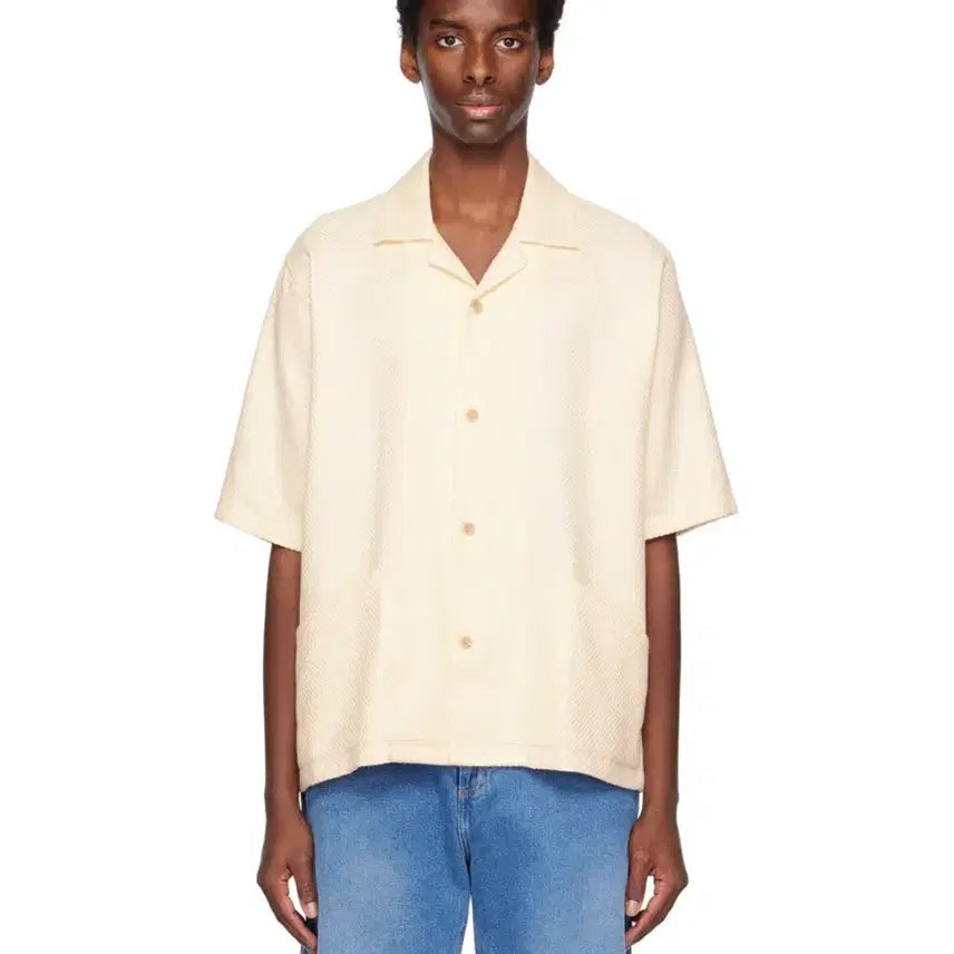 [BUNJANG] Sunflower COCO Short Sleeve Shirt / 선플라워 - COCO 반팔 셔츠