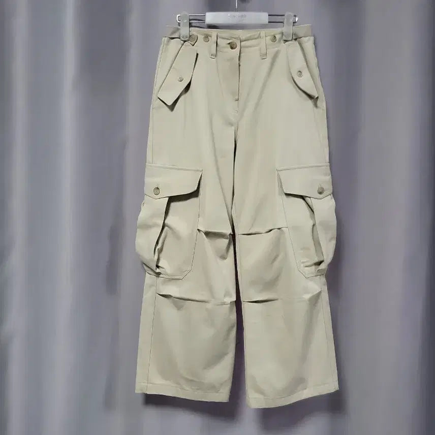 [BUNJANG] Wide Cargo Pants / 와이드 카고바지
