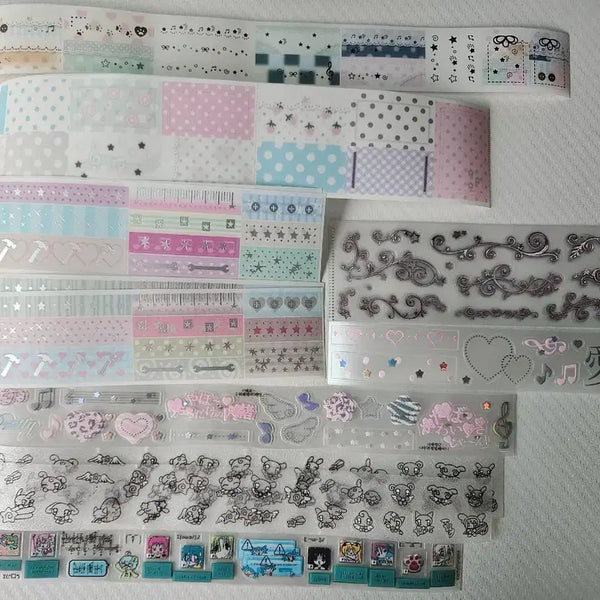[BUNJANG] Kiss Cut Sticker Set (7 Types) / 키스컷 7종 띵