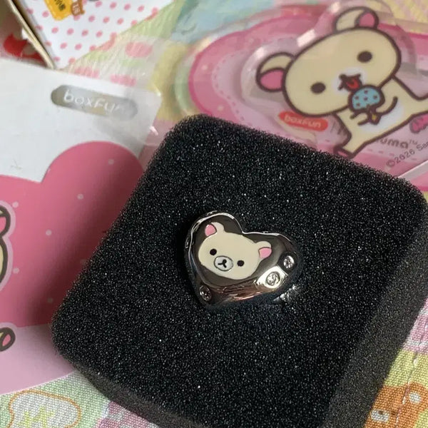[BUNJANG] Rilakkuma Korilakkuma Ring Full Box / 리락쿠마 코리락쿠마 반지 풀박스