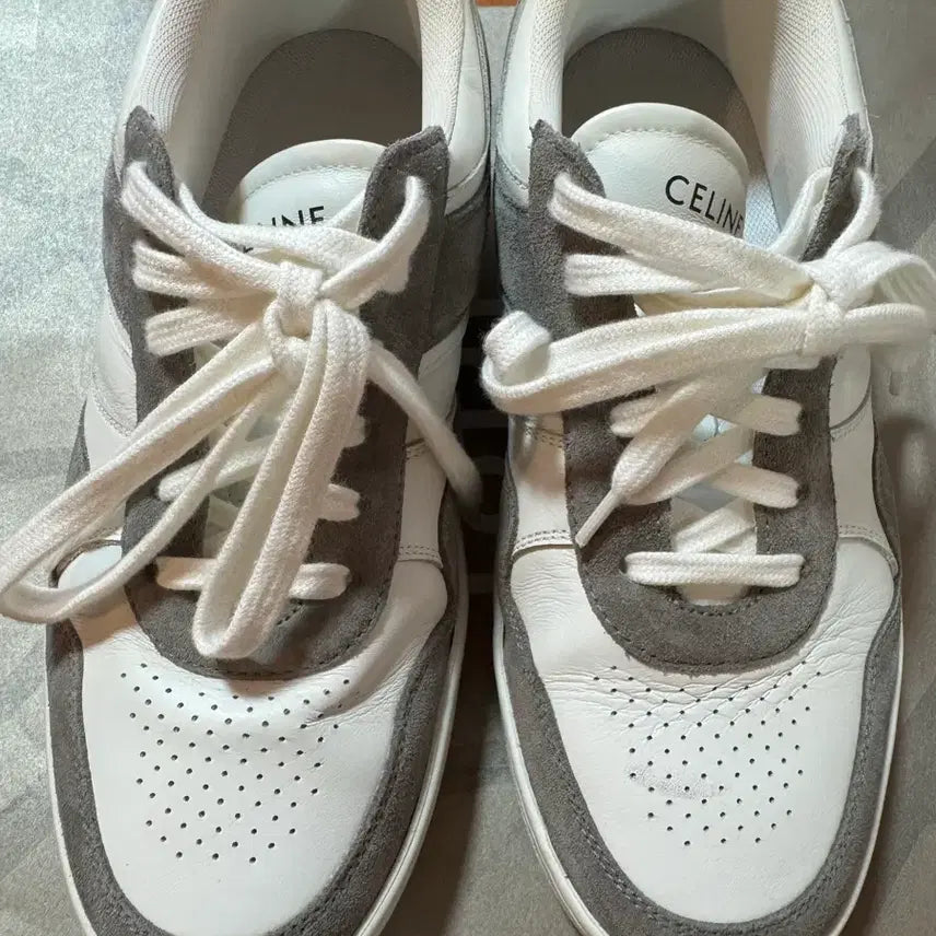 [BUNJANG] Celine Sneakers White/Gray Size 39 / 셀린느 스니커즈 화이트/그레이 39사이즈 팝니다