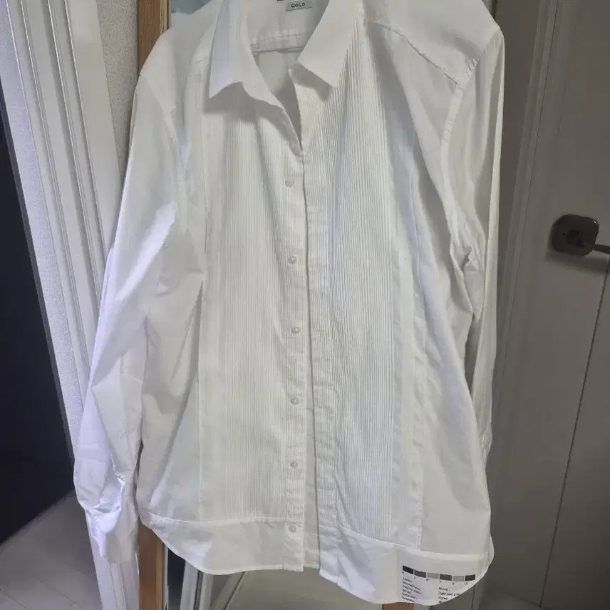 [BUNJANG] Dolce & Gabbana White Striped Shirt / 돌체앤가바나 화이트 셔츠105