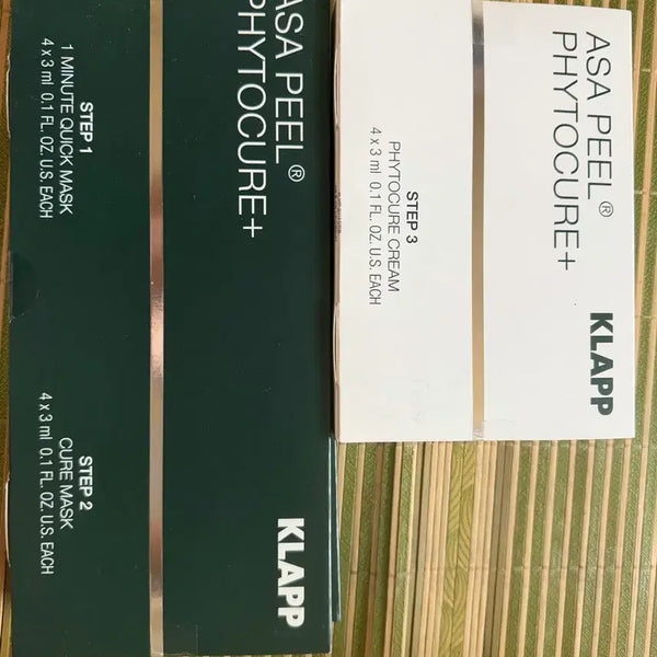 [BUNJANG] KLAPP Asafiel Photocure+ Step 1, 2, 3 Set (2 Sets) / KLAPP 아사필 포토큐어+ 스텝 1, 2, 3 세트 2세트