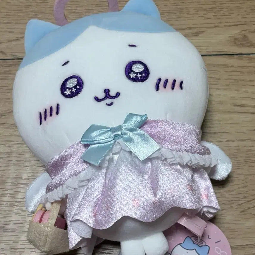 [BUNJANG] Chiikawa Hachiware Angel Plush (S Size) / 치이카와 천사 하치와레 S사이즈 누이