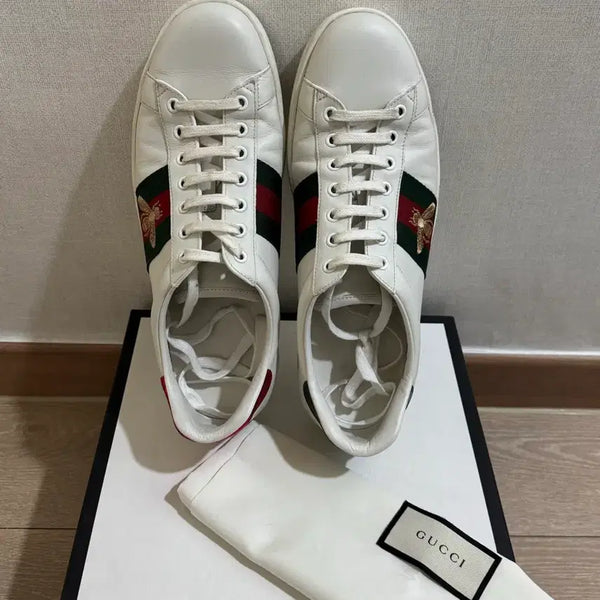 [BUNJANG] Gucci Ace Sneaker Bee / 구찌 에이스 스니커즈 꿀벌