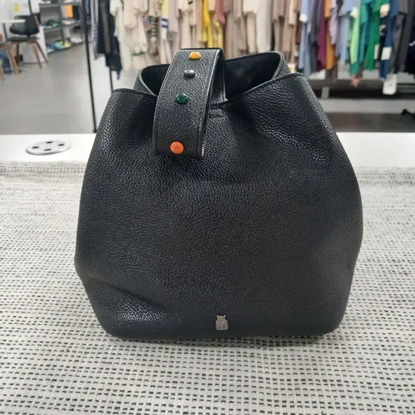 [BUNJANG] Thom Grey Hound Drawstring Bucket Bag / 톰그레이하운드 복조리 버킷백