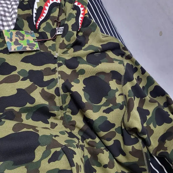 [BUNJANG] Bape Shark Hoodie / 베이프 샤크후드