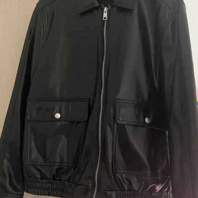 [BUNJANG] Zara Kids Leather Jacket / 자라 키즈 가죽자켓
