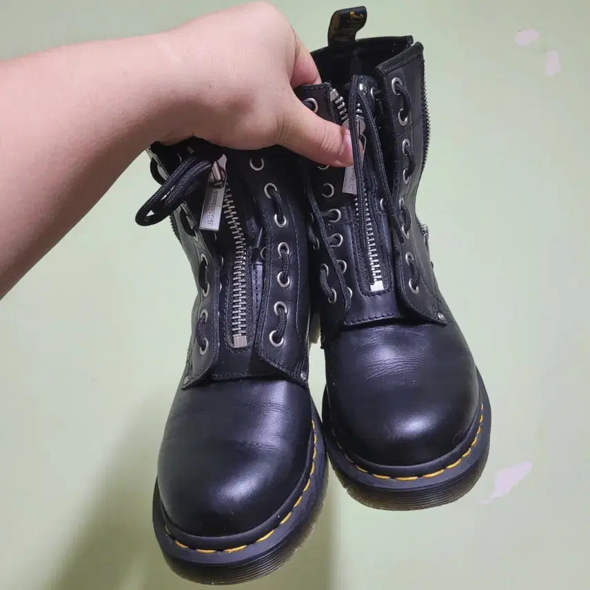 [BUNJANG] Dr. Martens 1460 Twin Zip Boots / 닥터마틴 1460 트윈 집 eu39, 250