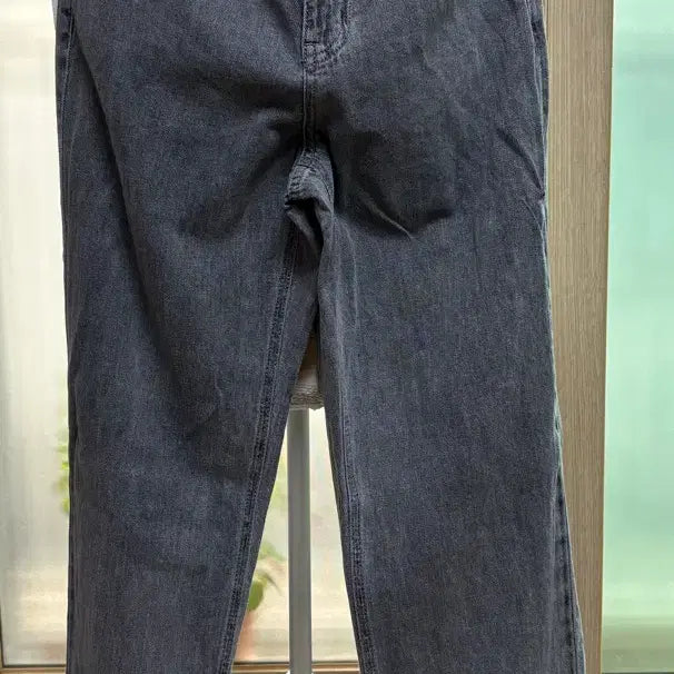 [BUNJANG] MUDIDI Linen-like Regular Fit Denim Pants (Grey, Size 30) / 무탠다드 린넨라이크 레귤러핏 데님 그레이 30사이즈