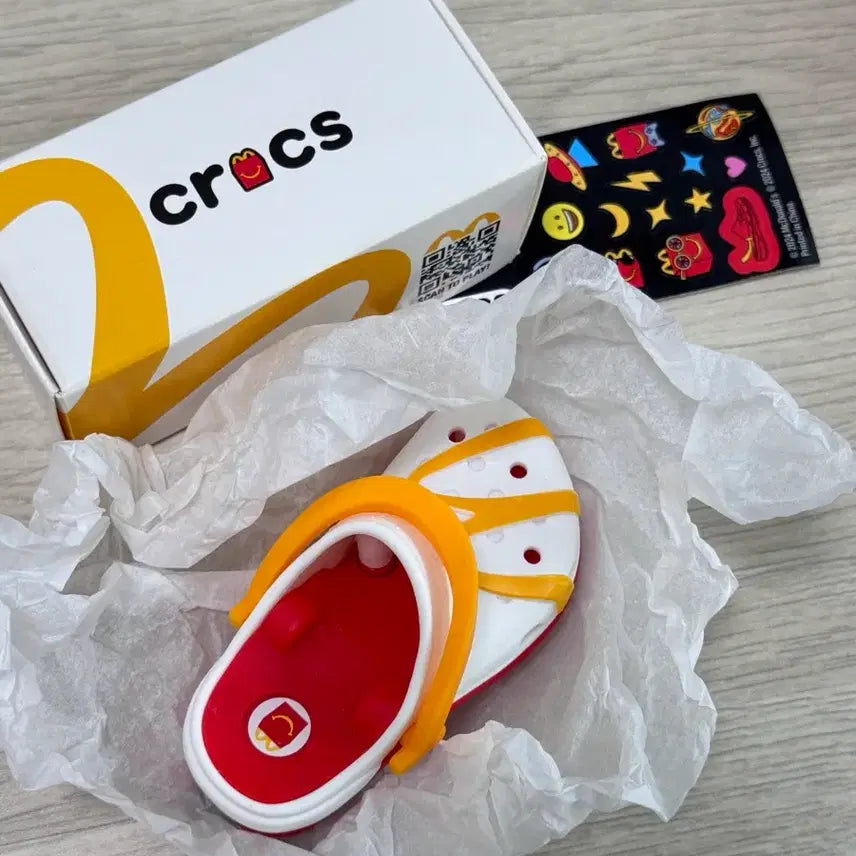 [BUNJANG] McDonald's x Crocs Keychain / 맥도날드 크록스 키링