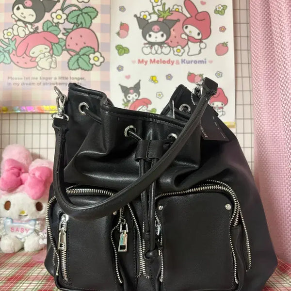 [BUNJANG] Convertible Shoulder Bag Backpack / [택O 새상품] 대학생 가방 숄더백 백팩