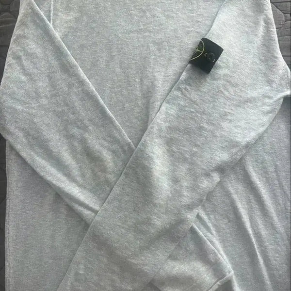 [BUNJANG] Stone Island Sweatshirt Light Grey / 스톤아일랜드 맨투맨 라이트그레이