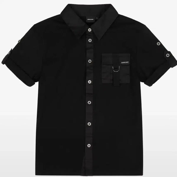 [BUNJANG] ARCAM Roll-Up Pocket Shirt / 아캄 롤업 포켓 셔츠