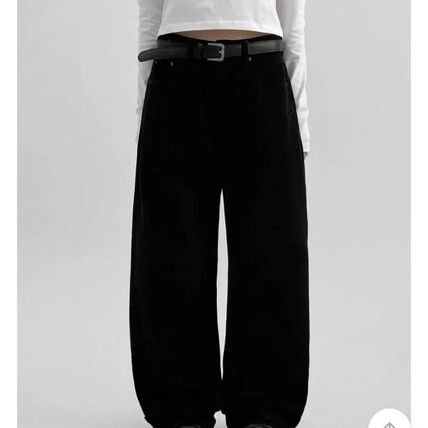 [BUNJANG] Black Up Brushed Wide Pants M Size / 블랙업 와이드팬츠(미착용 새상품)