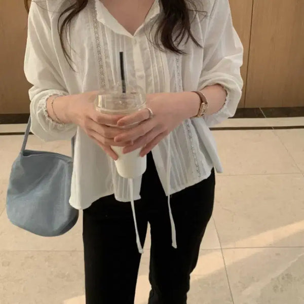 [BUNJANG] Pretty Young Thing Hilda Blouse / 프리티영띵 힐다블라우스