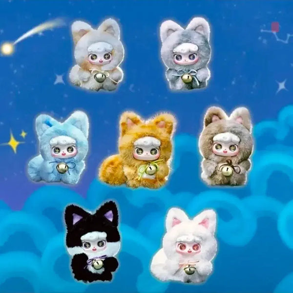[BUNJANG] Xiaoca Random Doll Keychain Cat Doll / 시아오카 랜덤 인형 키링 고양이 인형