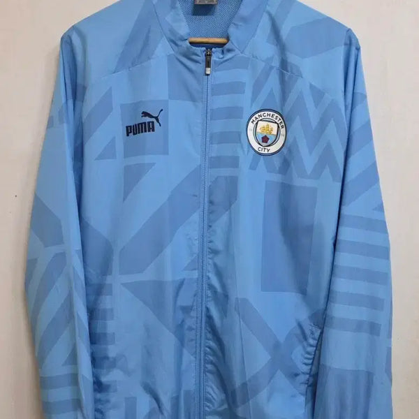 [BUNJANG] Puma x Manchester City Nylon Jacket (Size M / 95) / 푸마. 나일론자켓 M=95