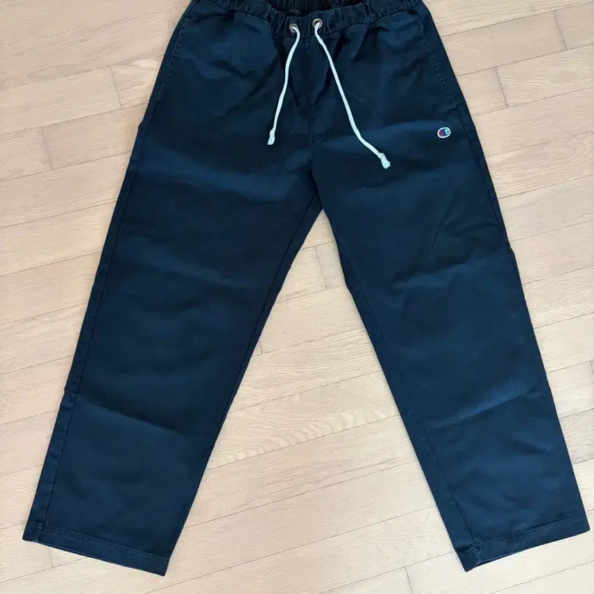 [BUNJANG] Champion Black Cotton Pants / 면바지