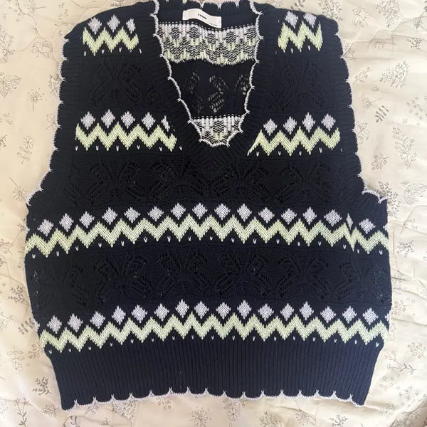 [BUNJANG] Knit Vest / 조끼 니트