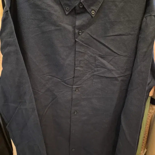 [BUNJANG] Logan Premium Linen Shirt / 로건 프리미엄 리넨셔츠 /L/네이비/블루/화이트/옐로우/연보라