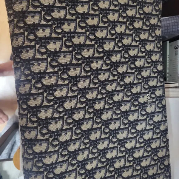[BUNJANG] Dior Oblique Jacquard Pouch Clutch Bag / 디올 오블리크 자카드 파우치