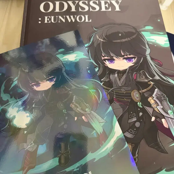 [BUNJANG] MapleStory Odyssey Official Storybook Eunwol Poster / 메이플스토리 오디세이 공식 스토리북 은월, 포스터