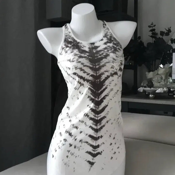 [BUNJANG] Vintage Bone Printed Long Sleeve Top / 빈티지 BONE PRINTED LONG SLEEVELESS