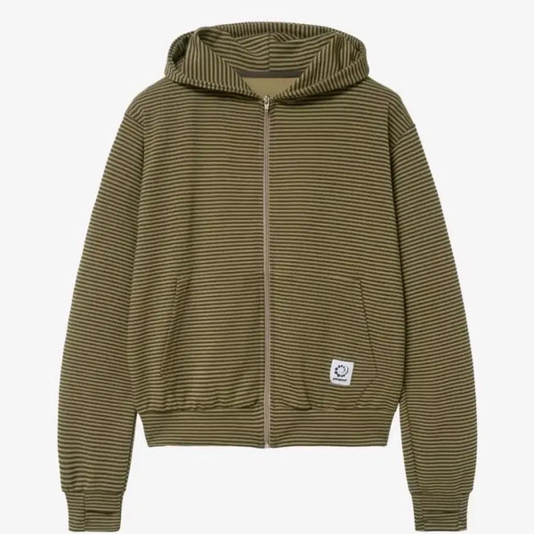 [BUNJANG] Parakeet Drift Zip-Up Hoodie Olive / [L]패러킷 드리프트 집업 후디 올리브 팝니다