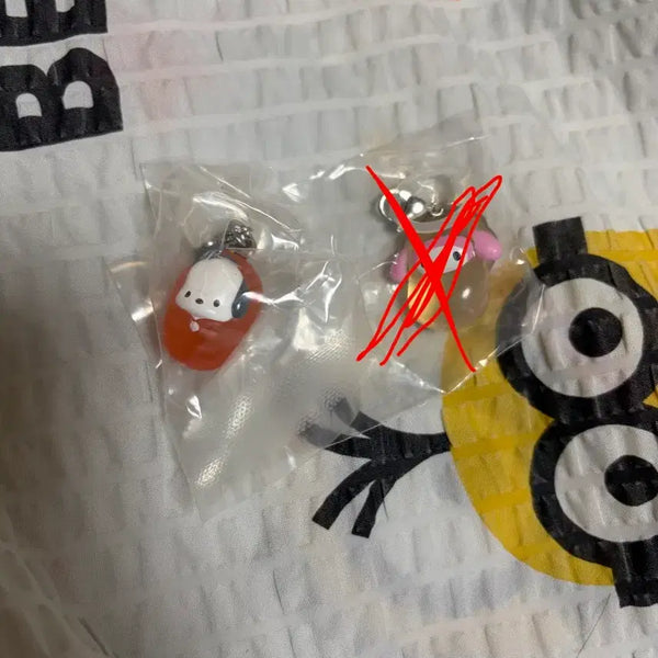 [BUNJANG] Sanrio Pochacco Sleeping Bag Mascot / 산리오 침낭 메지루시 포차코 가챠