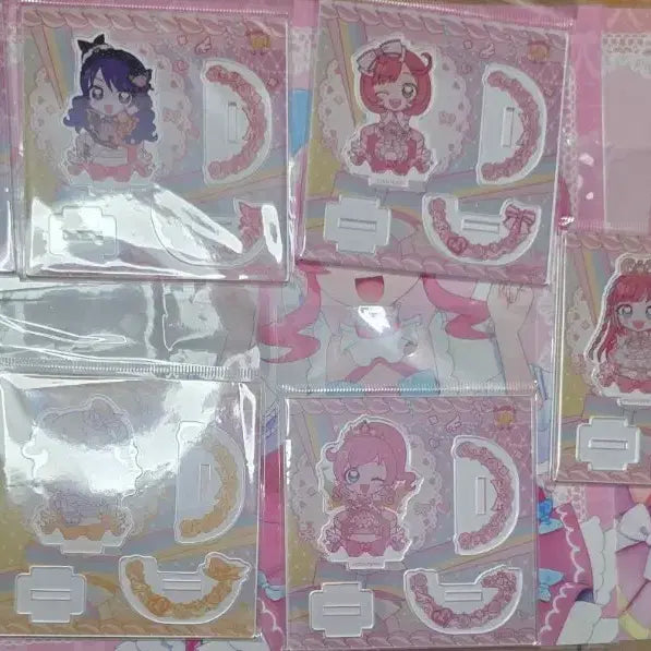 [BUNJANG] PriPara Acrylic Stand Bundle Set / 프리파라 아크릴 7개 일괄 판매 합니다