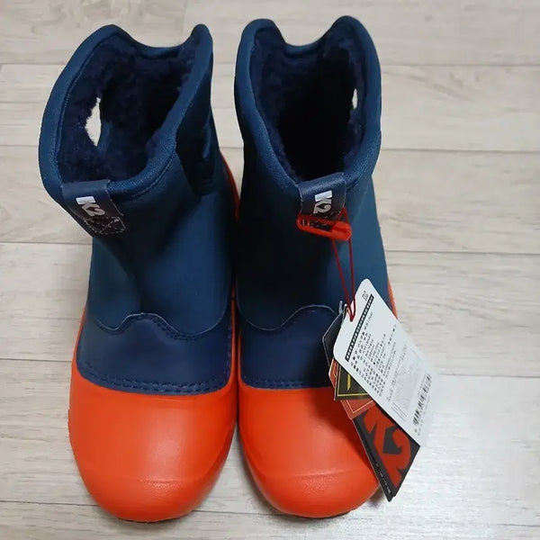 [BUNJANG] K2 Winter Boots Navy/Orange Size 230 / K2 방한 부츠 230