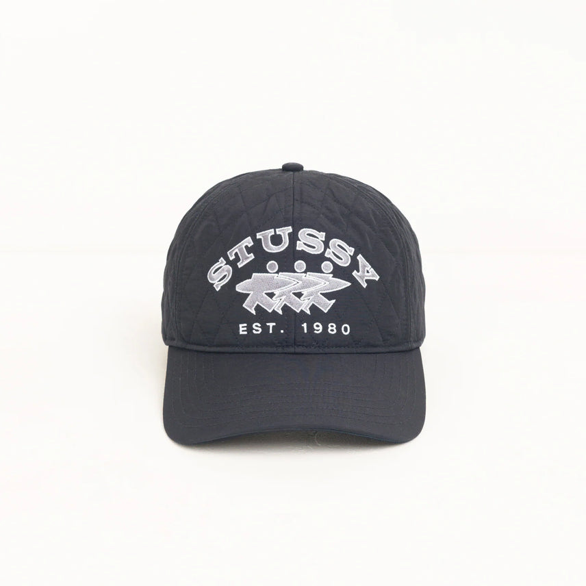 [BUNJANG] Stussy Quilted Surfwork Snapback Cap / [해외] 스투시 퀼티드 서프워크 스냅 캡 모자 26FW