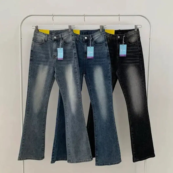 [BUNJANG] Black Denim Bootcut Jeans - Size M / 흑청 부츠컷 판매